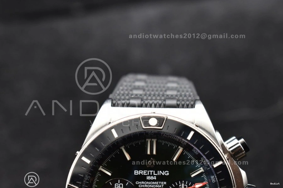 Robber Edition Green Chronomat BLSF On A7750 44mm Bracelet Best SS 1:1 B01 Dial 0325